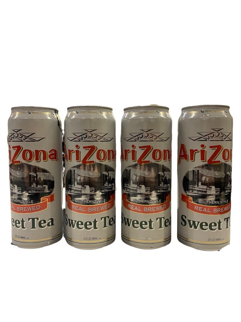 Холодный чай Arizona Sweet Tea (Аризона Сладкий Чай), 680 мл * 4 шт, США