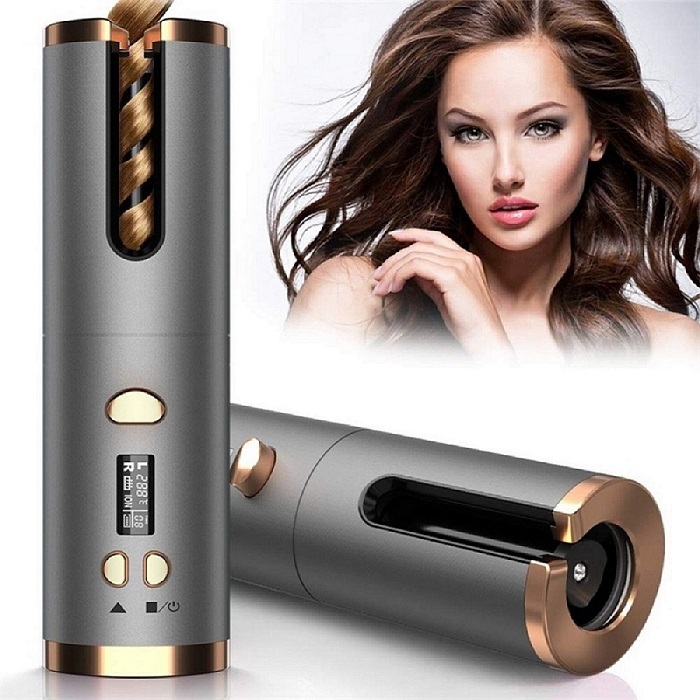 Cordless hair Curler. Cordless Curling Iron. Cordless hair Curler Rd-087.