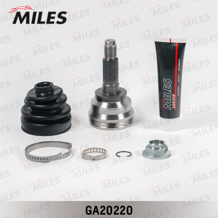 ШРУС наружный MAZDA 323/PRIMACY 1.9/2.0D 98-04 (GKN 303369) GA20220 MILES GA20220, oem FA6122510A