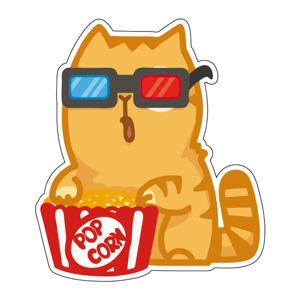 Стикер кот