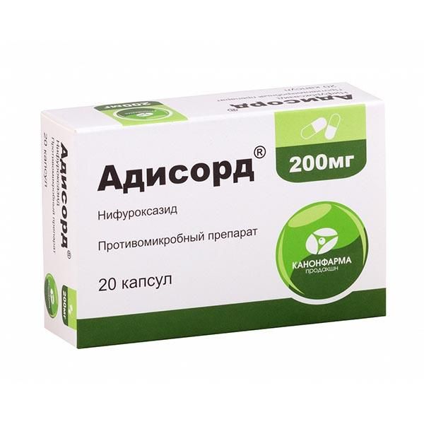 Адисорд капсулы 200мг 20шт