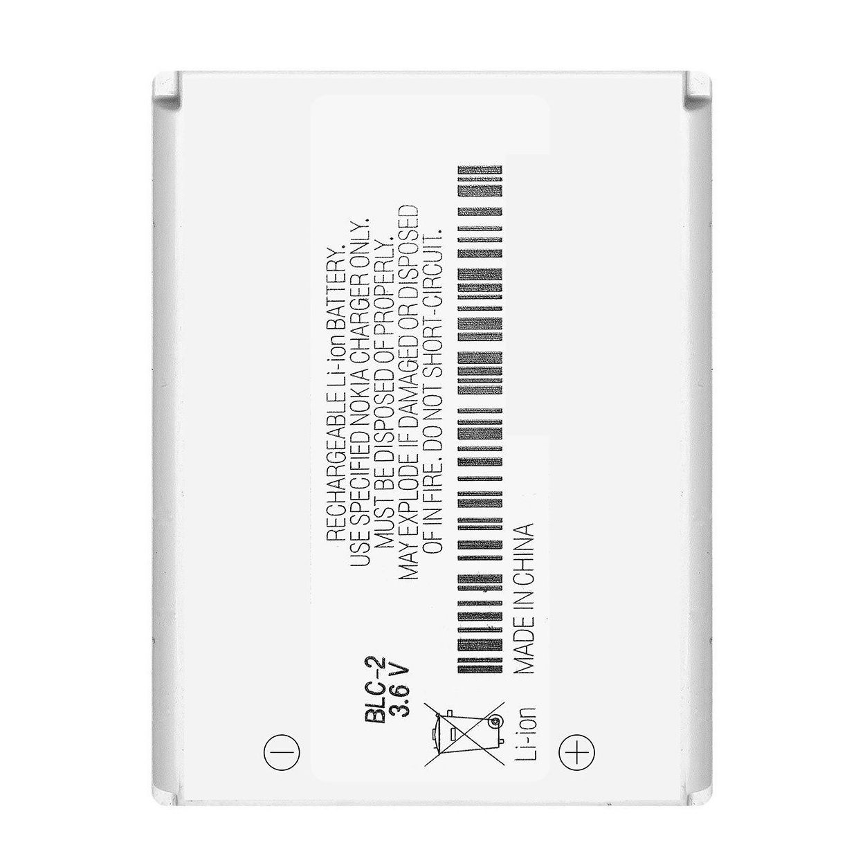 Аккумуляторная батарея (АКБ) BLC-2 950 mAh для телефонов Nokia 1220, 1221,  1260, 1261, 2260, 3310 - купить с доставкой по выгодным ценам в  интернет-магазине OZON (267545216)