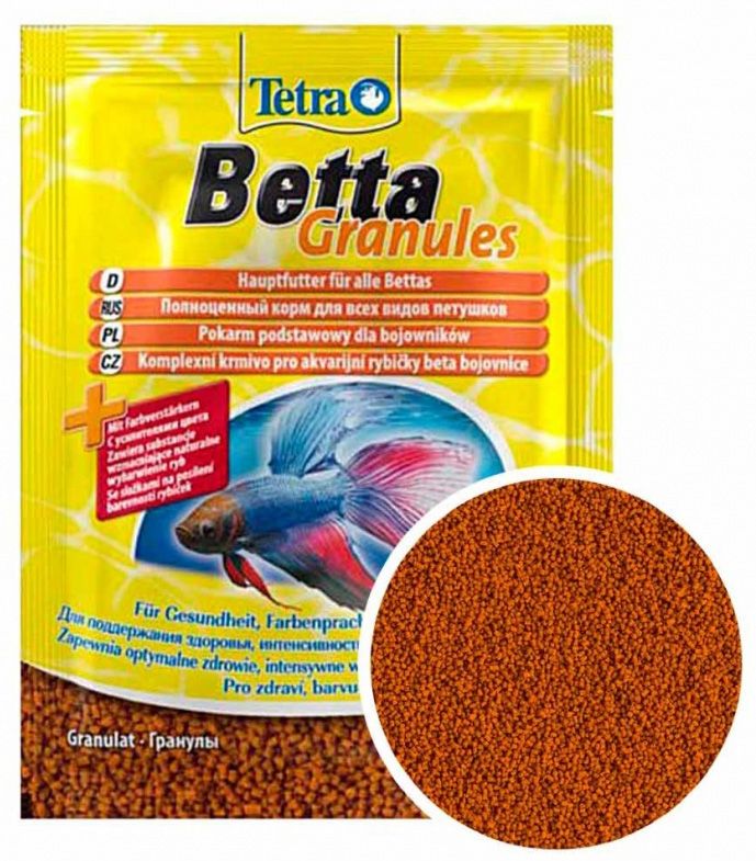 Tetra Betta Granules корм для петушков (гранулы)