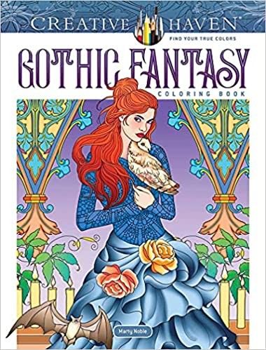 Creative Haven Gothic Fantasy Coloring Book