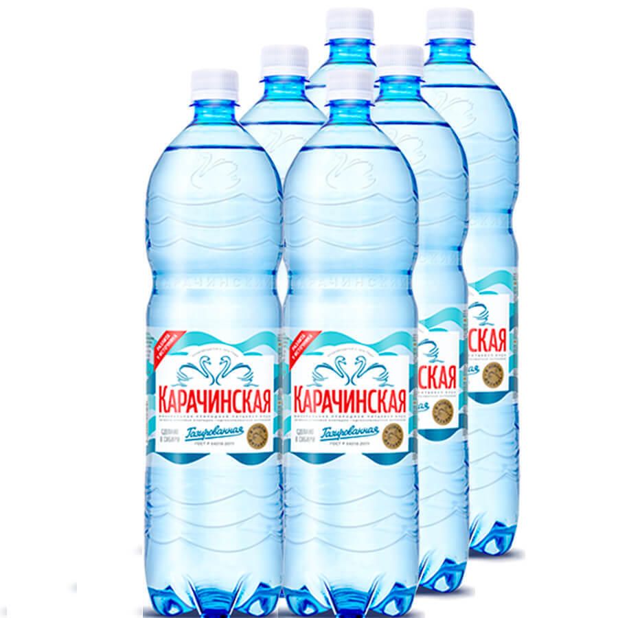 Карачинская минеральная вода 1.5л