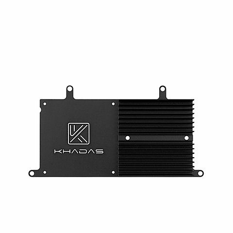 Радиатор Khadas KAHS-E-001 Edge Heatsink Heatsink designed for Edge, Aluminum, Black