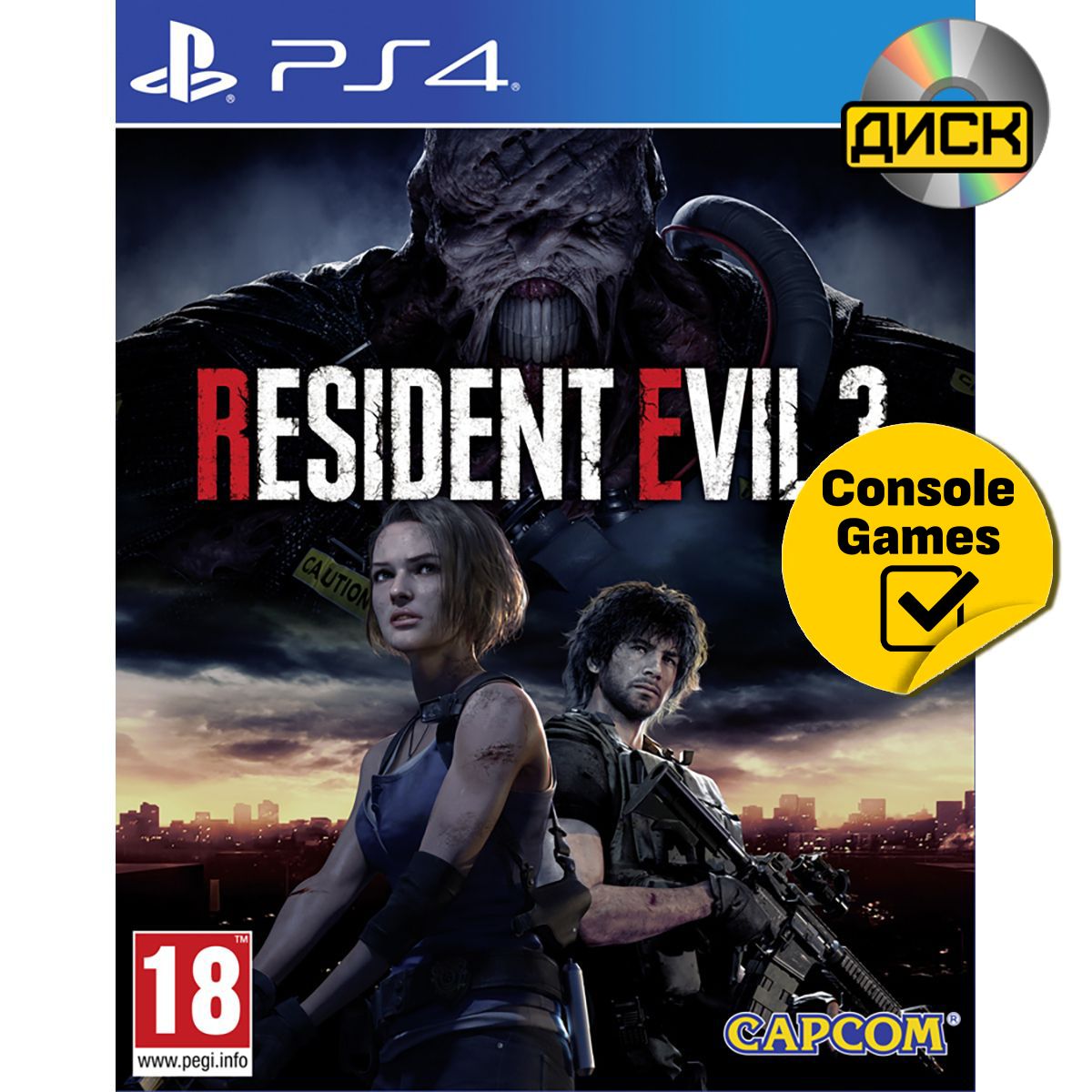 Игра PS4 Resident Evil 3 (русские субтитры) (PlayStation 4, Русские  субтитры) купить по низкой цене с доставкой в интернет-магазине OZON  (1245223733)