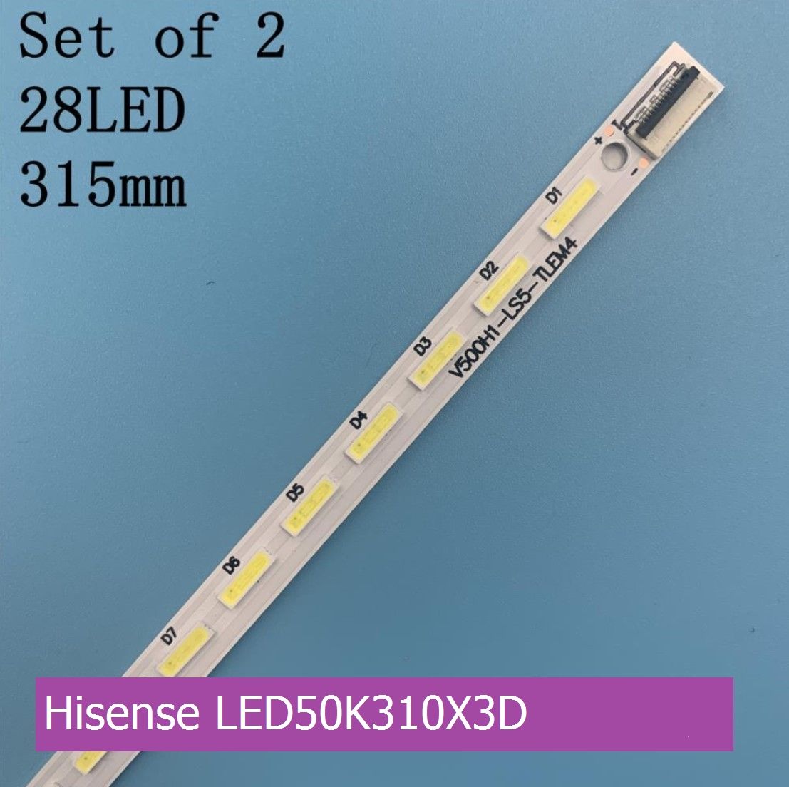 Подсветка для Hisense LED50K310X3D