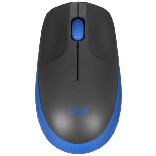 Logitech Мышь беспроводная М190, голубой