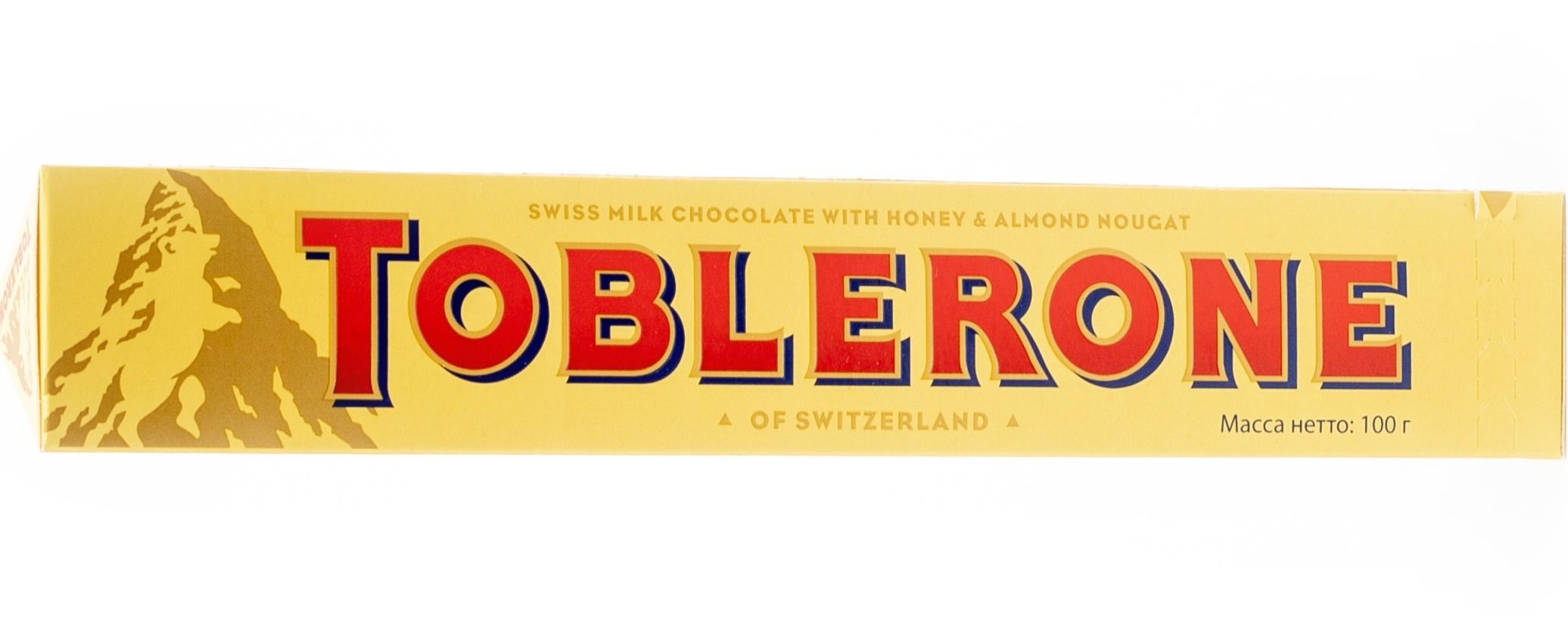 Шоколад Toblerone молочный с нугой 100г