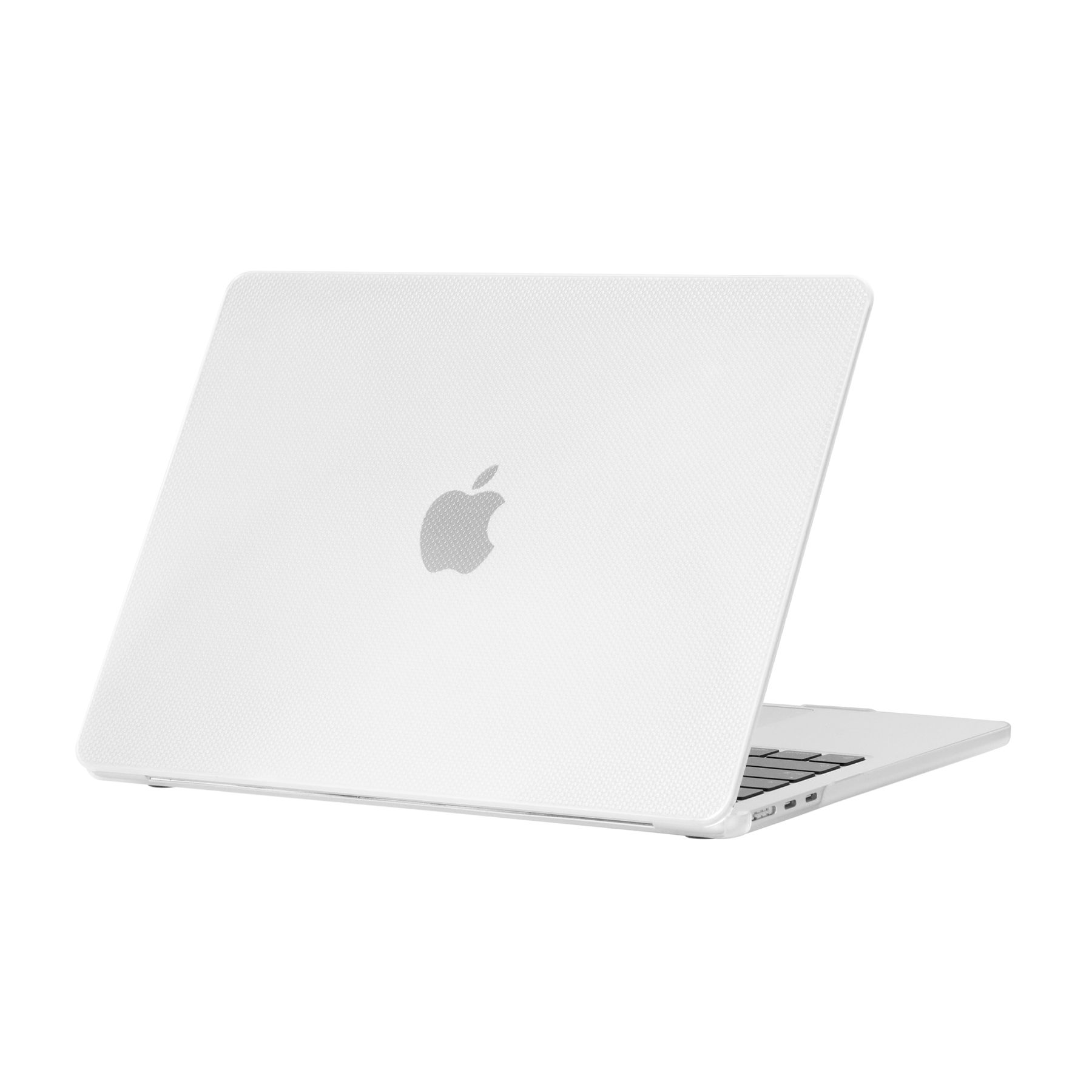 Накладка пластиковая для MacBook Air 13" (A2681 / A3113) Dotted carbon white