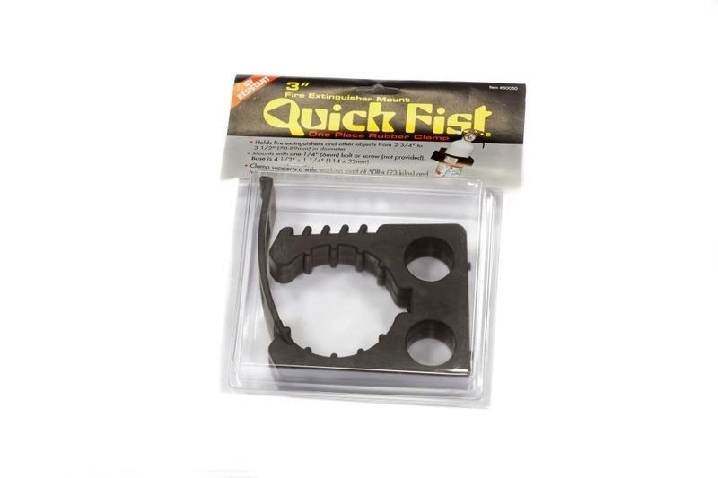 Quick Fist One piece Rubber clamp