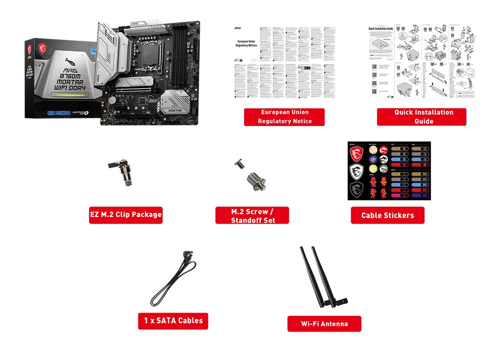 Msi mag b760m mortar wifi ddr4