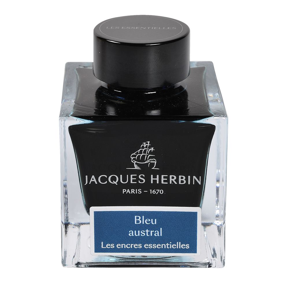 Чернила в банке Herbin Prestige, 50 мл, Bleu austral Южний синий