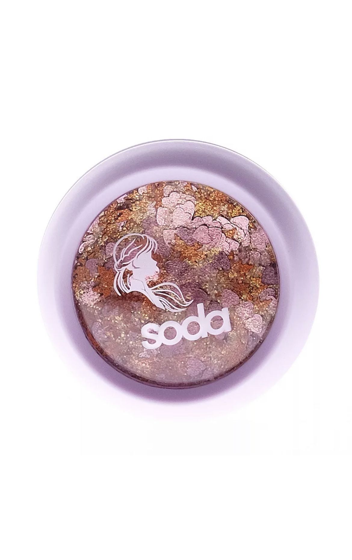 Глиттер гель для лица Soda