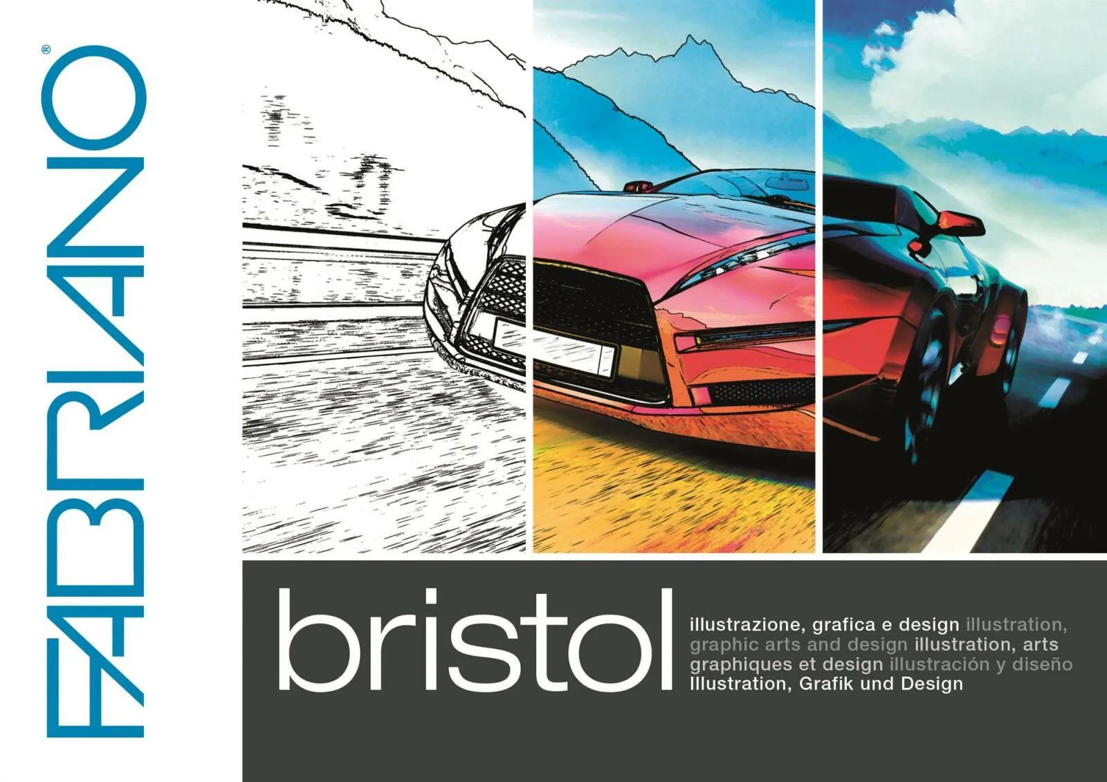 Альбом для рисования и живописи Bristol FABRIANO 250 г/м2, А4, 20 листов