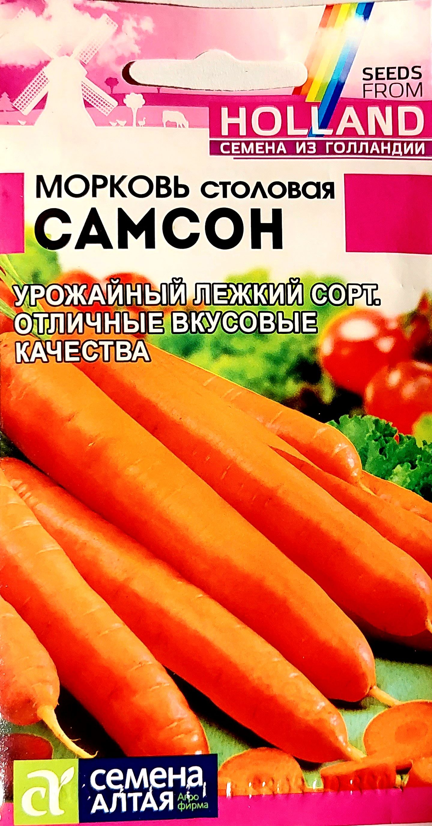 Купить Голландские Семена Морковь