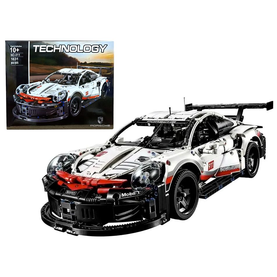 911 аналог. Конструктор "машина 911 RSR" 1631 деталей. Конструктор Technic. Техник: Porsche 911 RSR/ Порше 911 1631 деталь. 99066. Конструктор порш 1631 деталей. Конструктор Порше 911/1631 деталей