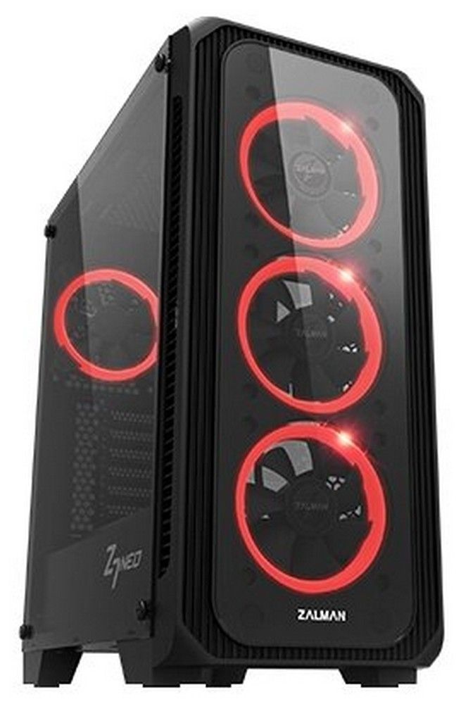 Zalman z7 neo как снять переднее стекло Компьютерный корпус Zalman Z7 NEO, черный (Z7 NEO) - купить в интернет-магазине 