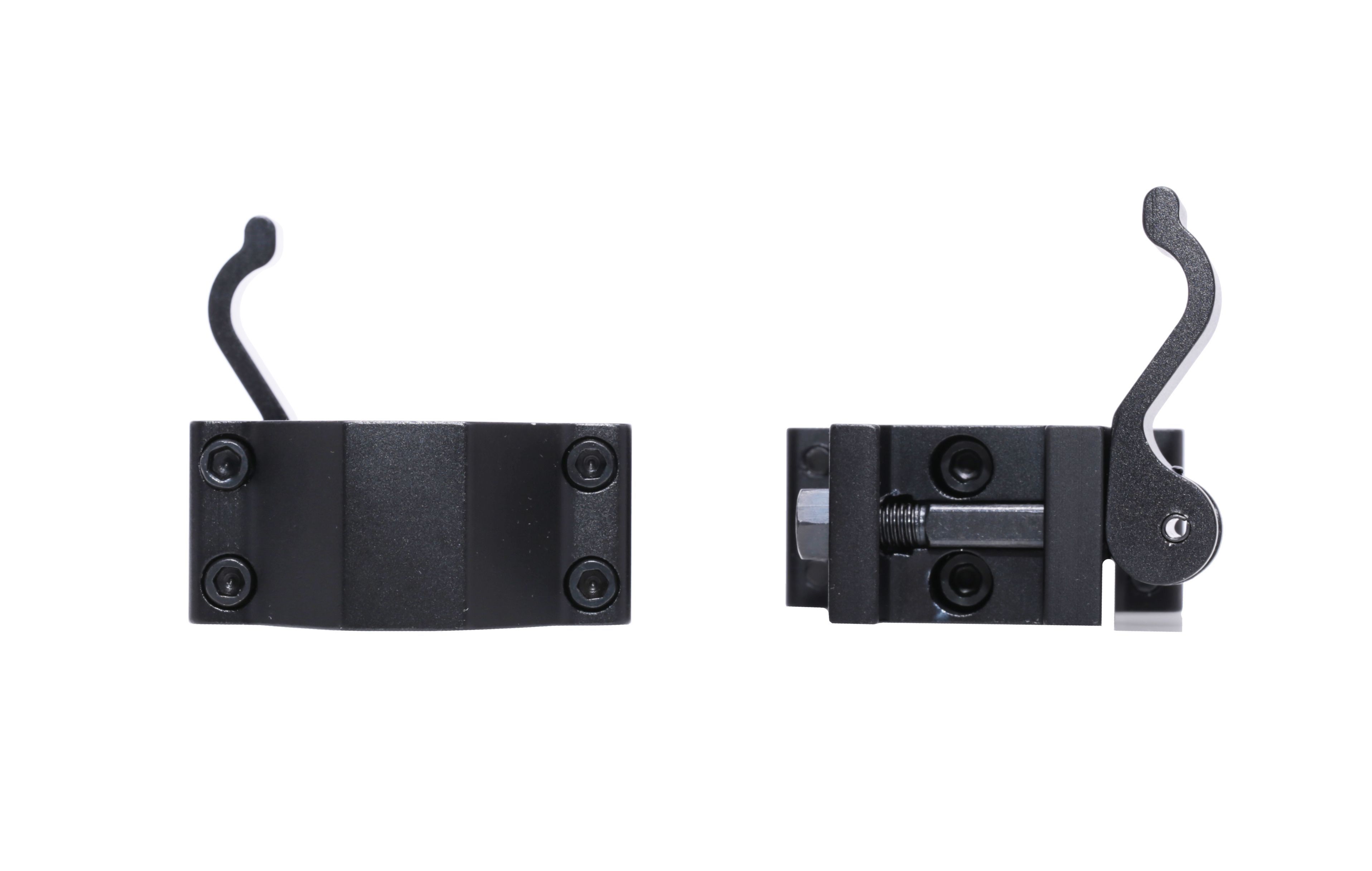 Кольца быстросъемные 30мм Weaver средние 14мм. Рычаг