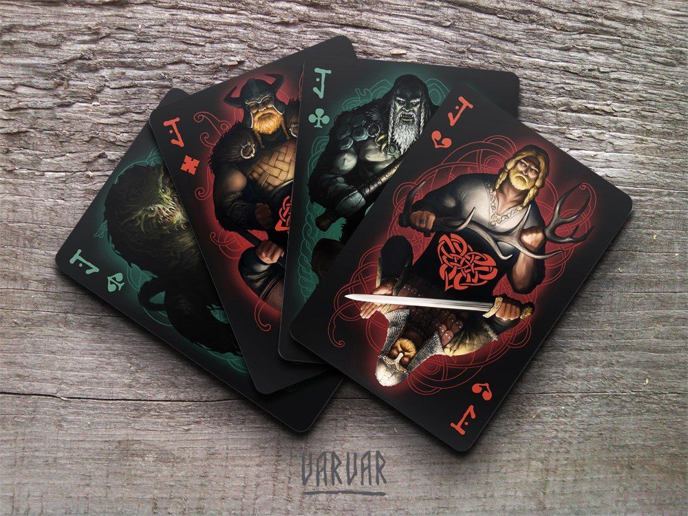 Кастомные карты. Игральные карты Ragnarok Cards. Карты игральные Рагнарек. Коллекционные игральные карты Ragnarök Cards. Скандинавское Таро.