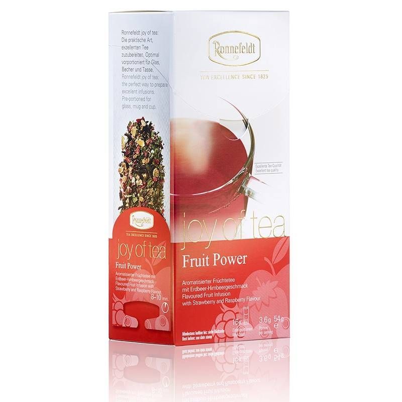 Fruit power. Чай черный Ronnefeldt Joy of Tea. Чай зеленый Ronnefeldt Joy of Tea Morgentau в пакетиках. Чай красный Ronnefeldt get the Power. Чай the Power inside.