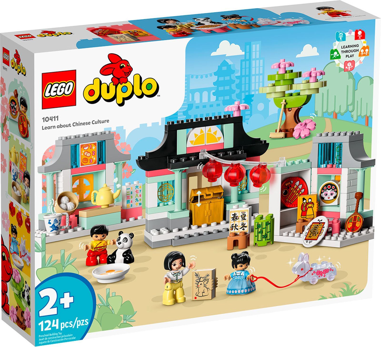 Конструктор LEGO DUPLO Изучаем китайскую культуру, 124 деталей, 2+, 10411 -  купить с доставкой по выгодным ценам в интернет-магазине OZON (907143701)