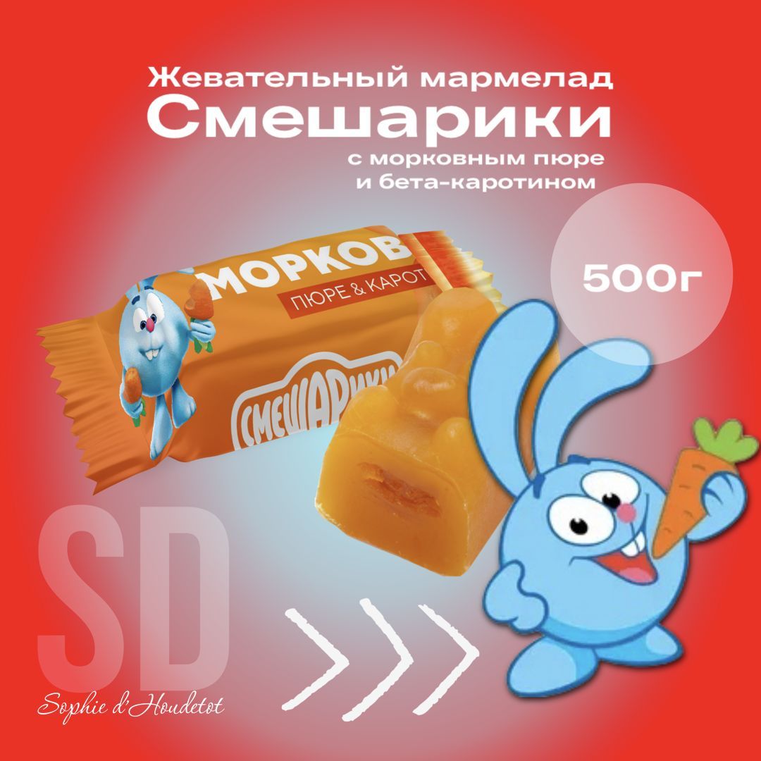 Конфеты смешарики