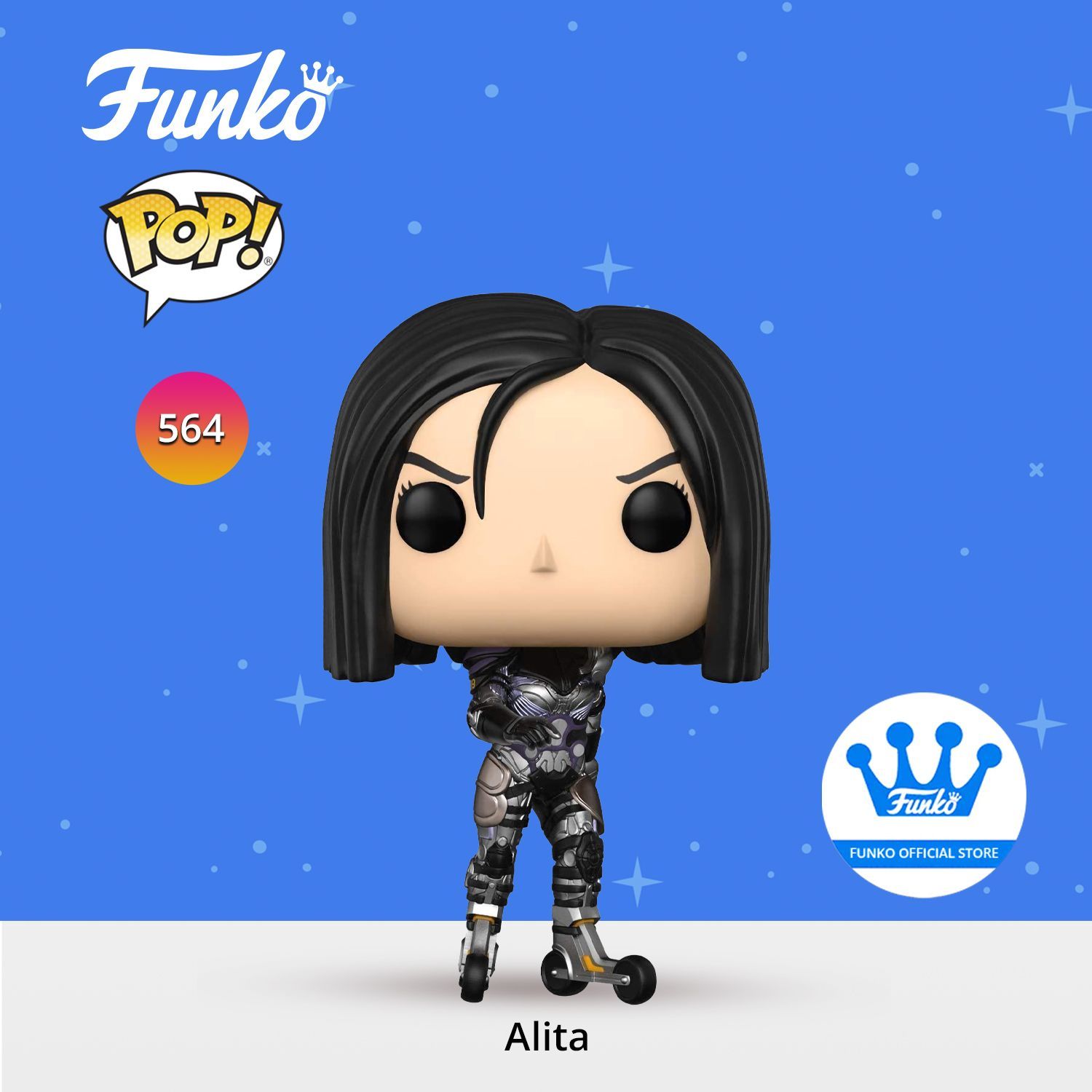 Фигурка Funko POP! Movies Alita Battle Angel Alita Motorball Body/ Фанко  ПОП по мотивам фильма 