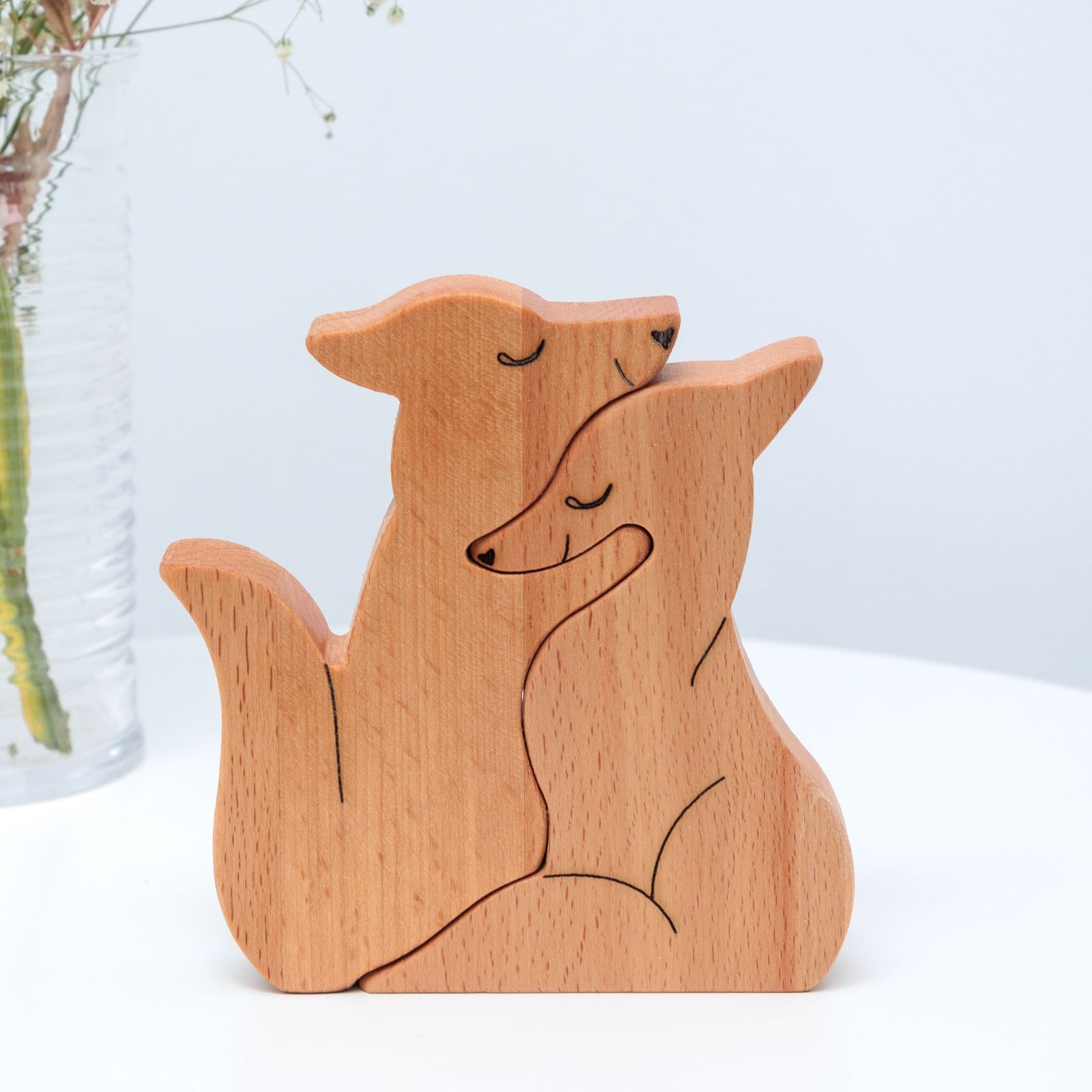 Фигурки из дерева плоские