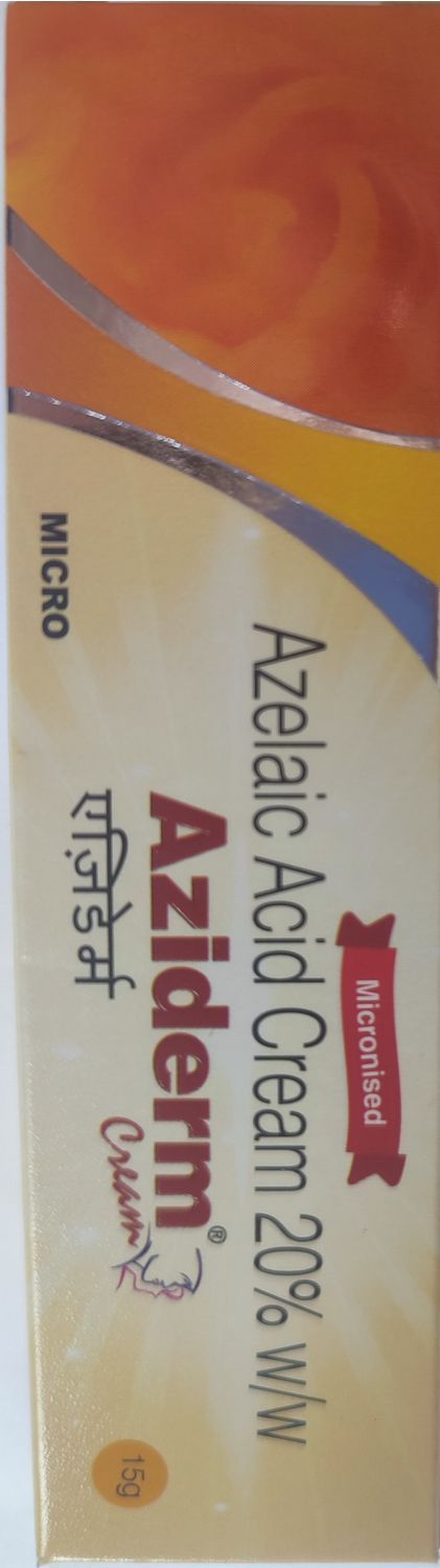 Азидерм Azelaic Acid Cream 20%, 15 гр.