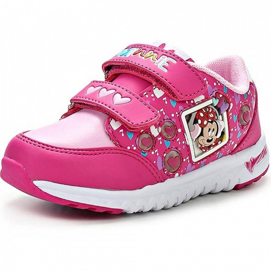 Детский кроссовки спб. Кроссовки Disney Minnie Mouse детские. Детская обувь кроссовки с мини Маусом. Minnie Mouse обувь для девочек. Disney Minnie c кроссовки.