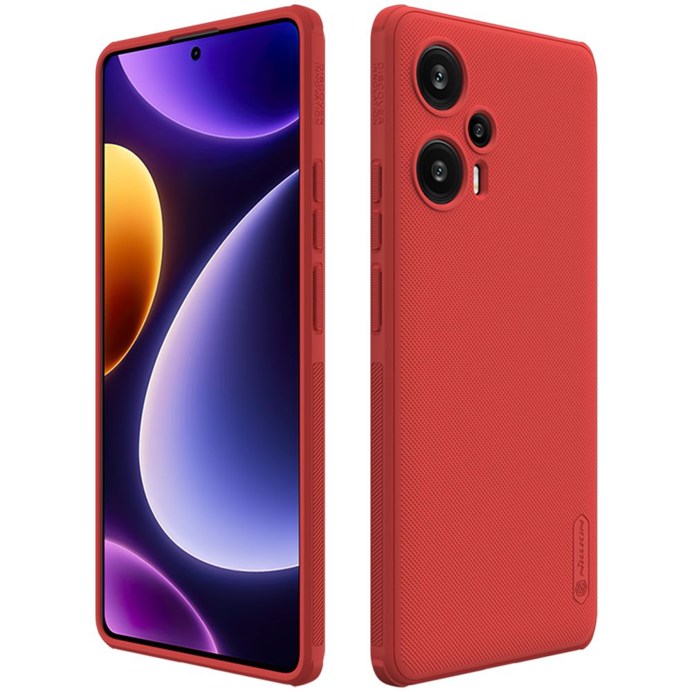ЧехолдлятелефонаXiaomiPocoF5/RedmiNote12Turbo,чехолNillkinдлясотовоготелефона,тонкиечехлыдлятелефонов,ПКиТПУ,защитаотцарапин,отпечатковпальцев,защитныйчехолдлятелефона