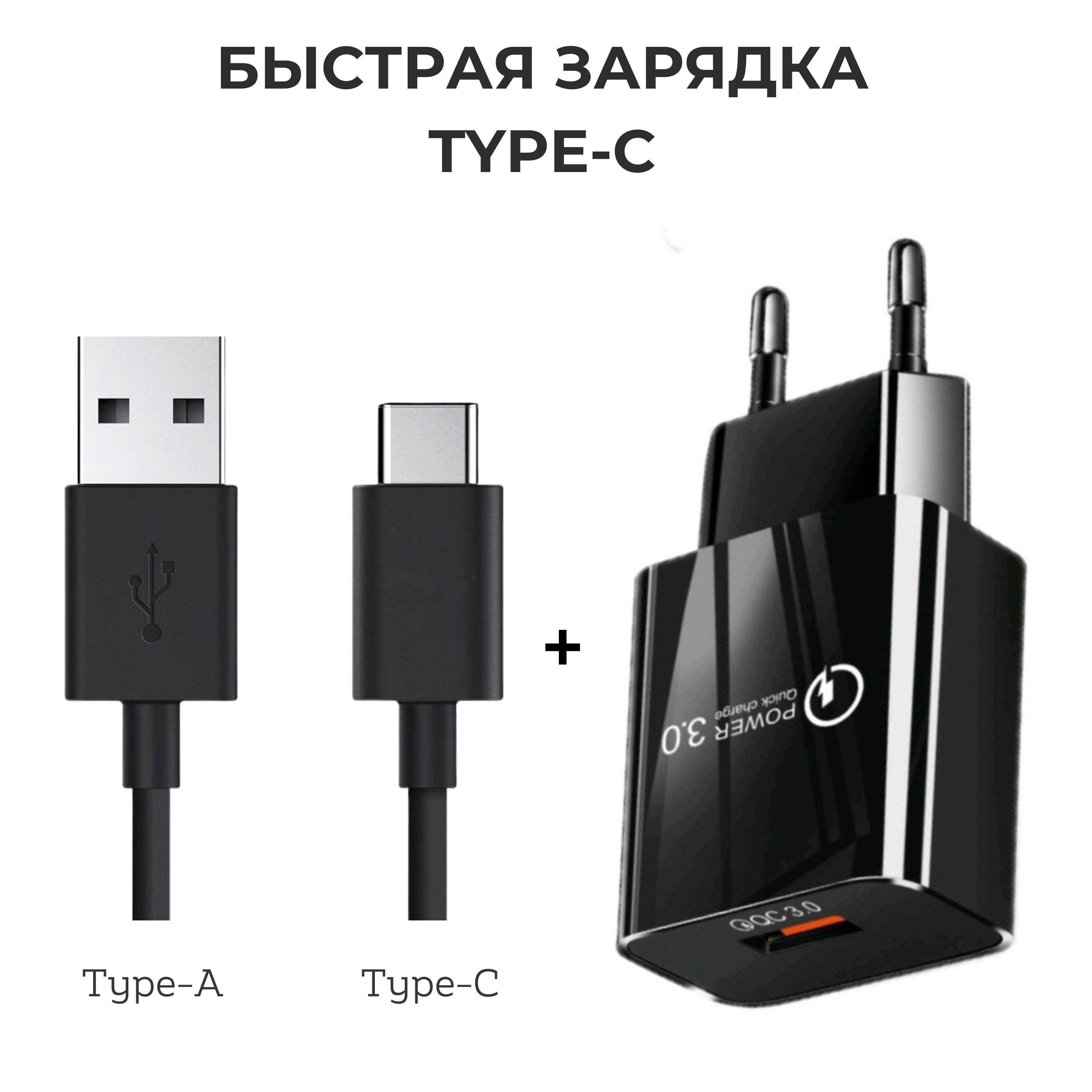 Сетевое зарядное устройство Gerlax zaryad2_1_1_1_USB Type-C, 18 Вт, USB 3.0  Type-A, Quick Charge 3.0 - купить по выгодной цене в интернет-магазине OZON  (971486471)