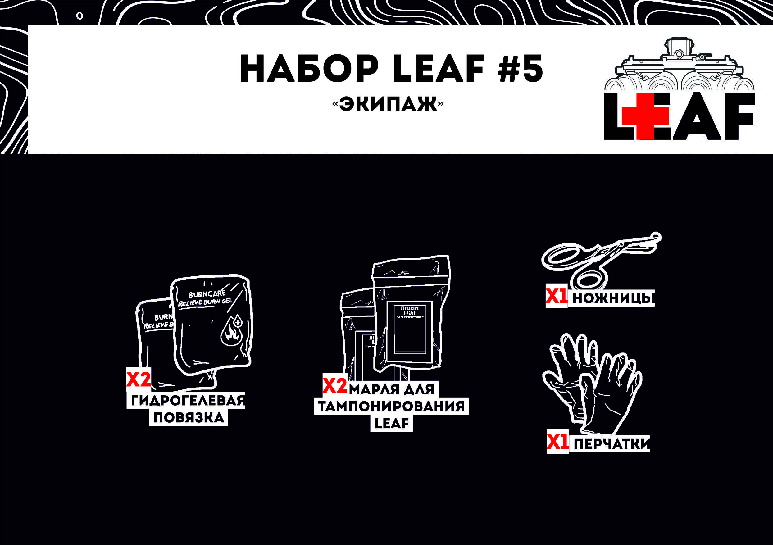 Набор LEAF #5 "Экипаж"