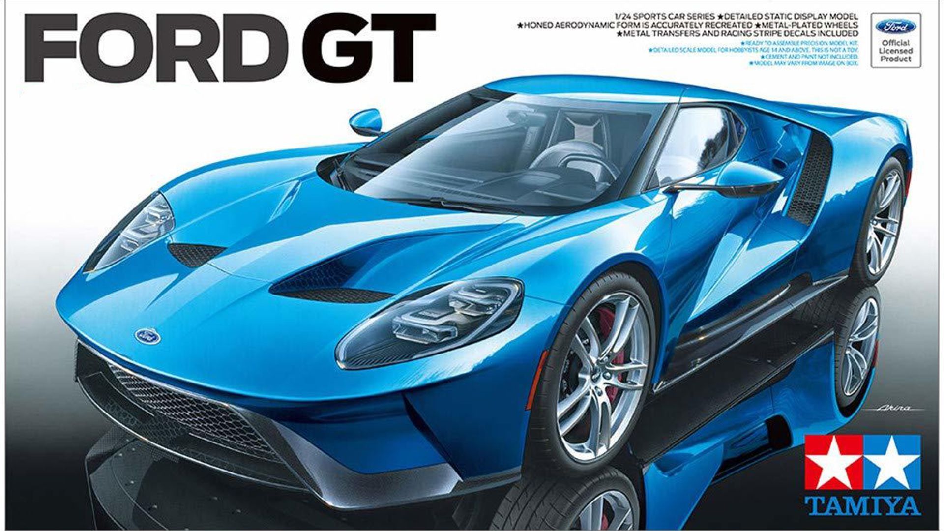 Ford Gt40 1 24 Сборная Модель Купить