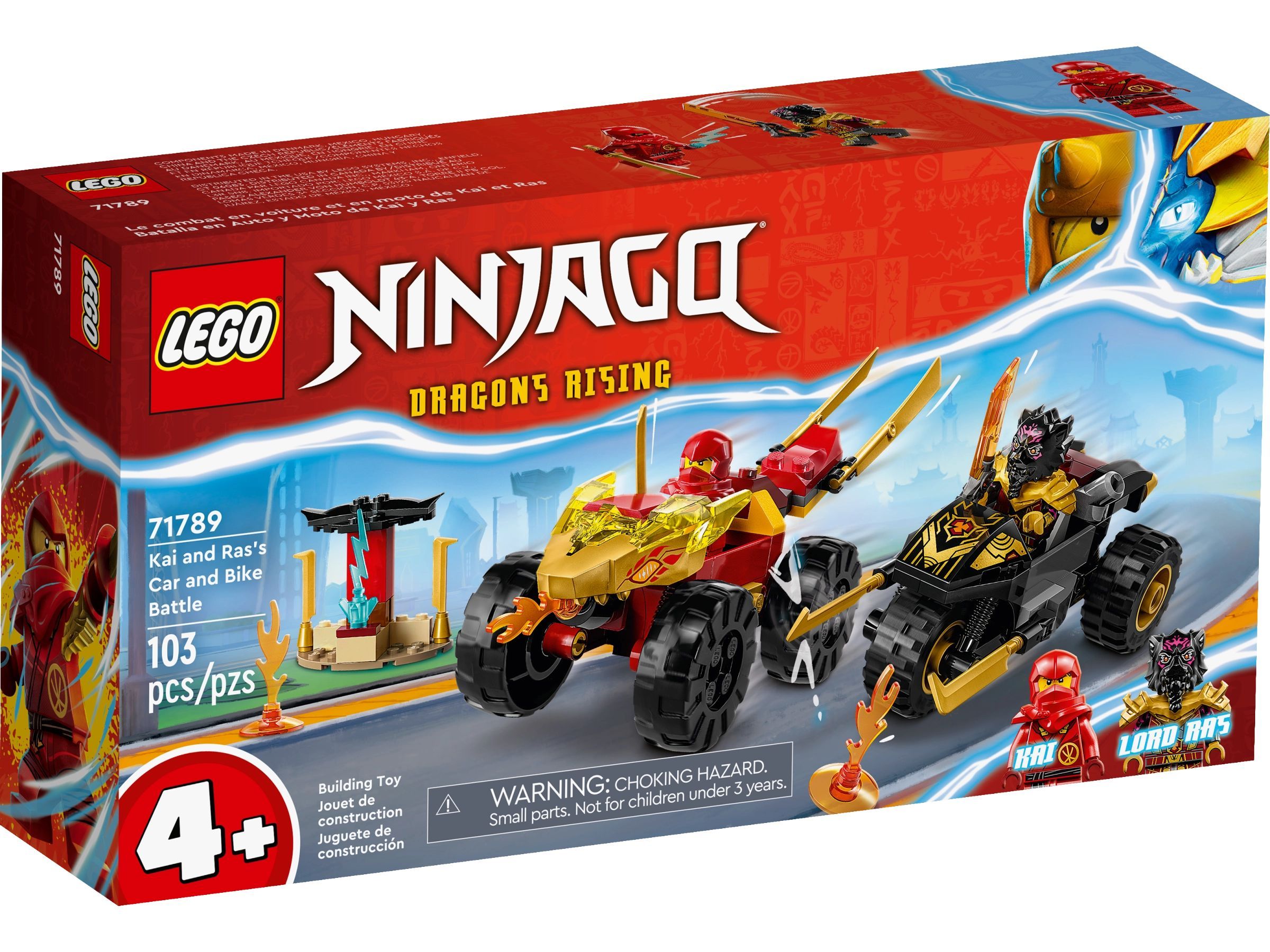 Лего NINJAGO серия, LEGO Конструктор, лего 71789 Битва Кая и Рэя на машине  и мотоцикле, Новые продукты lego в июне - купить с доставкой по выгодным  ценам в интернет-магазине OZON (1268257721)