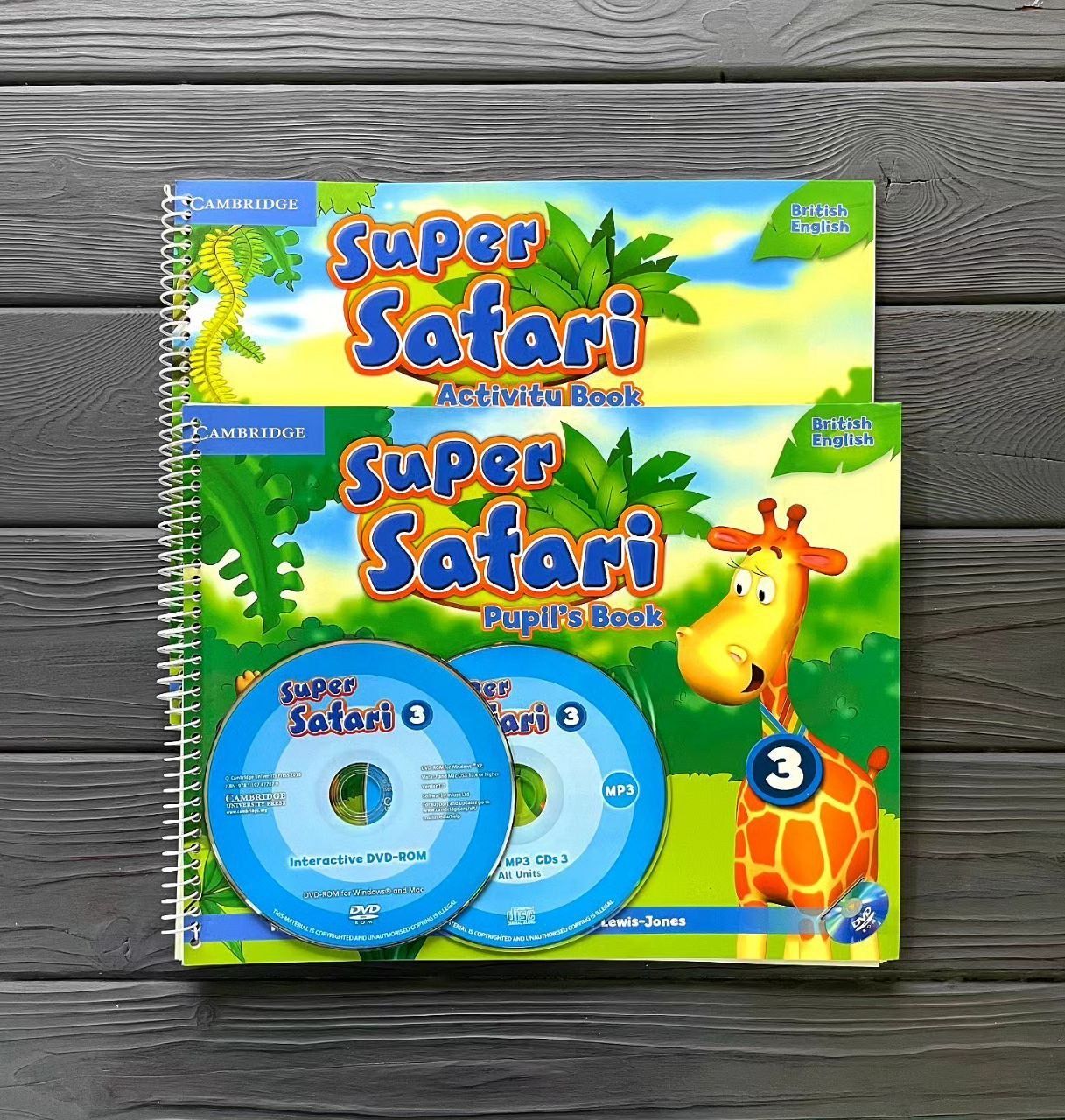 Комплект Super Safari Level 3: Pupil's Book; Activity Book (+ DVD-ROM)