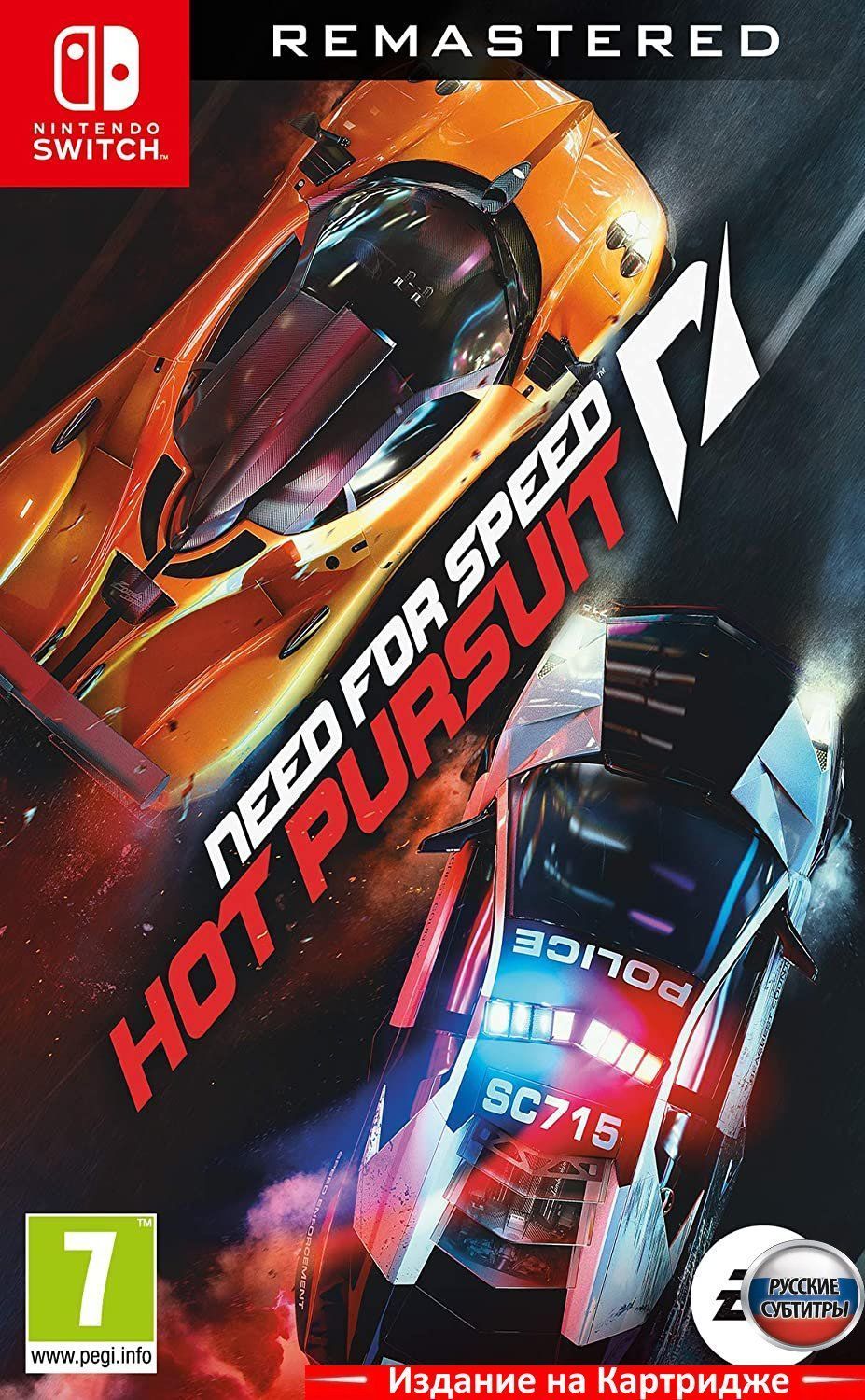 Игра Need for Speed: Hot Pursuit Remastered (Nintendo Switch) (Nintendo  Switch, Русская версия) купить по низкой цене с доставкой в  интернет-магазине OZON (1070938955)