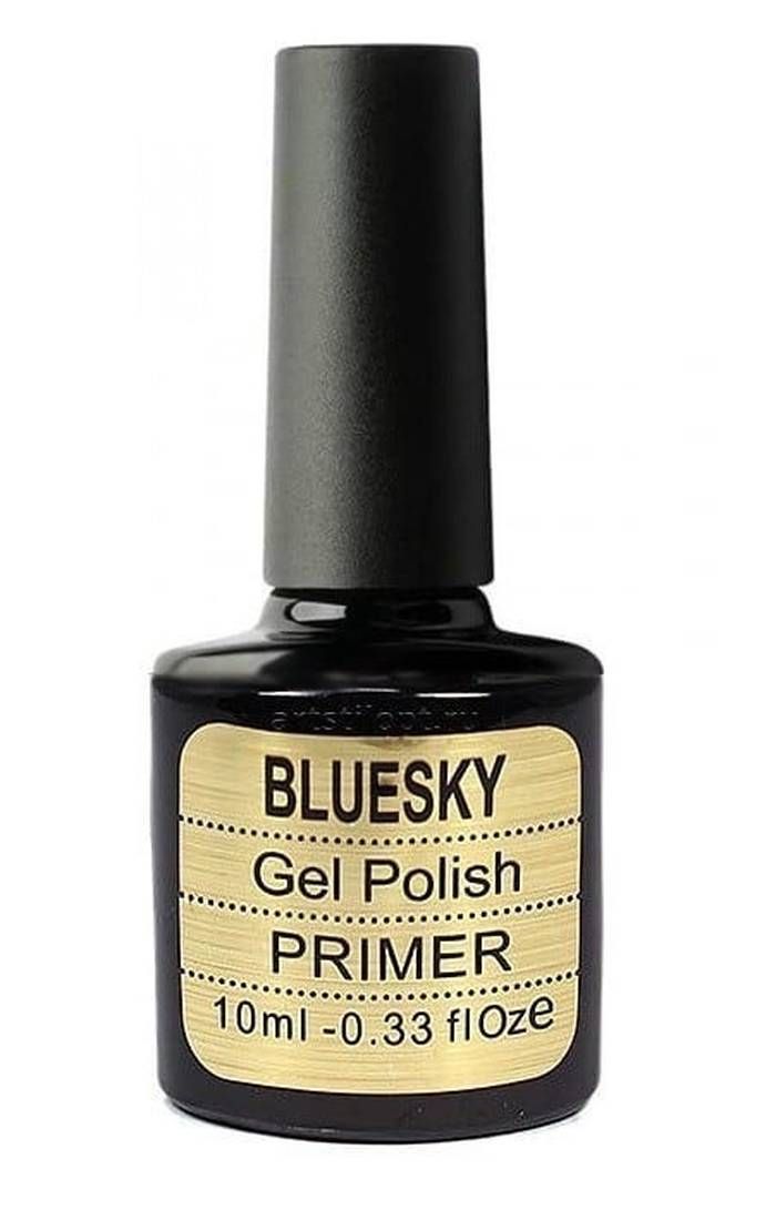 Нужен праймер для гель лака. Bluesky Soak off Gel Rubber Base каучуковая база. Топ Блюскай Top Coat. Канни топ без липкого слоя. Гель-лак "Bluesky" primer 10ml.