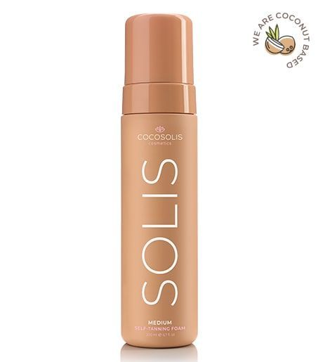 SOLIS Medium Self-tanning Foam - натуральная пена автозагар (средний загар)