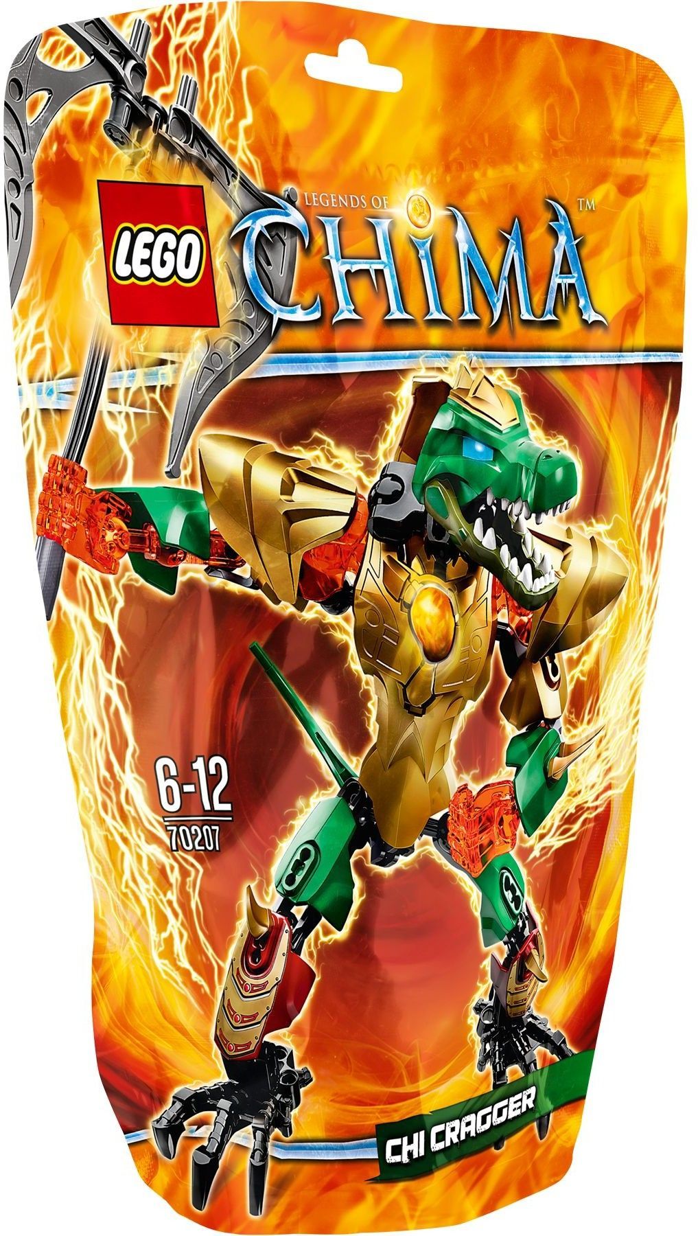 Lego Bionicle Lego 70207 1x Lego Bionicle Figuren Set Chima CHI