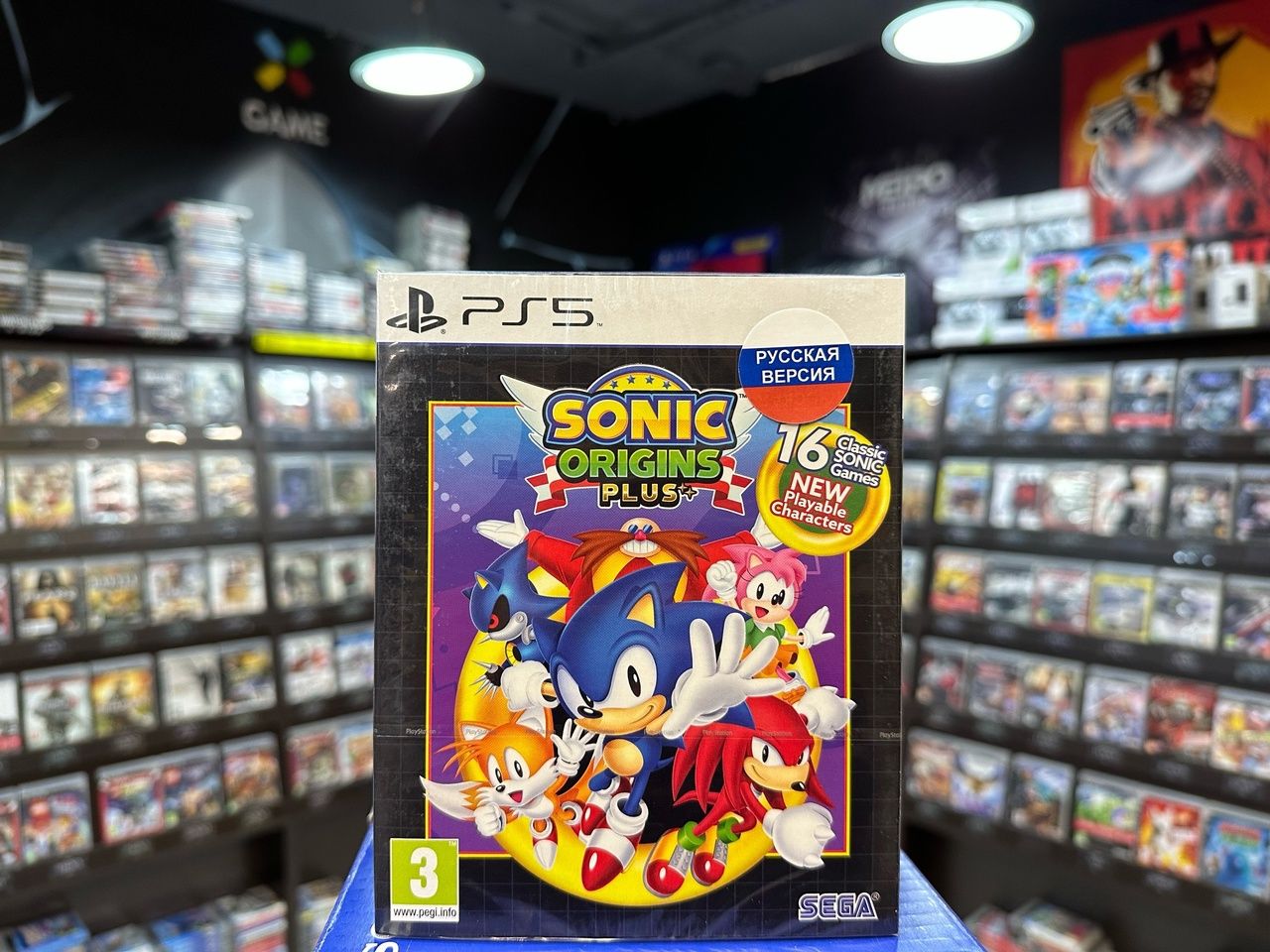 Игра Игра Sonic Origins Plus (Русская версия) PS5// (PlayStation 5 купить  по низкой цене с доставкой в интернет-магазине OZON (1098134339)