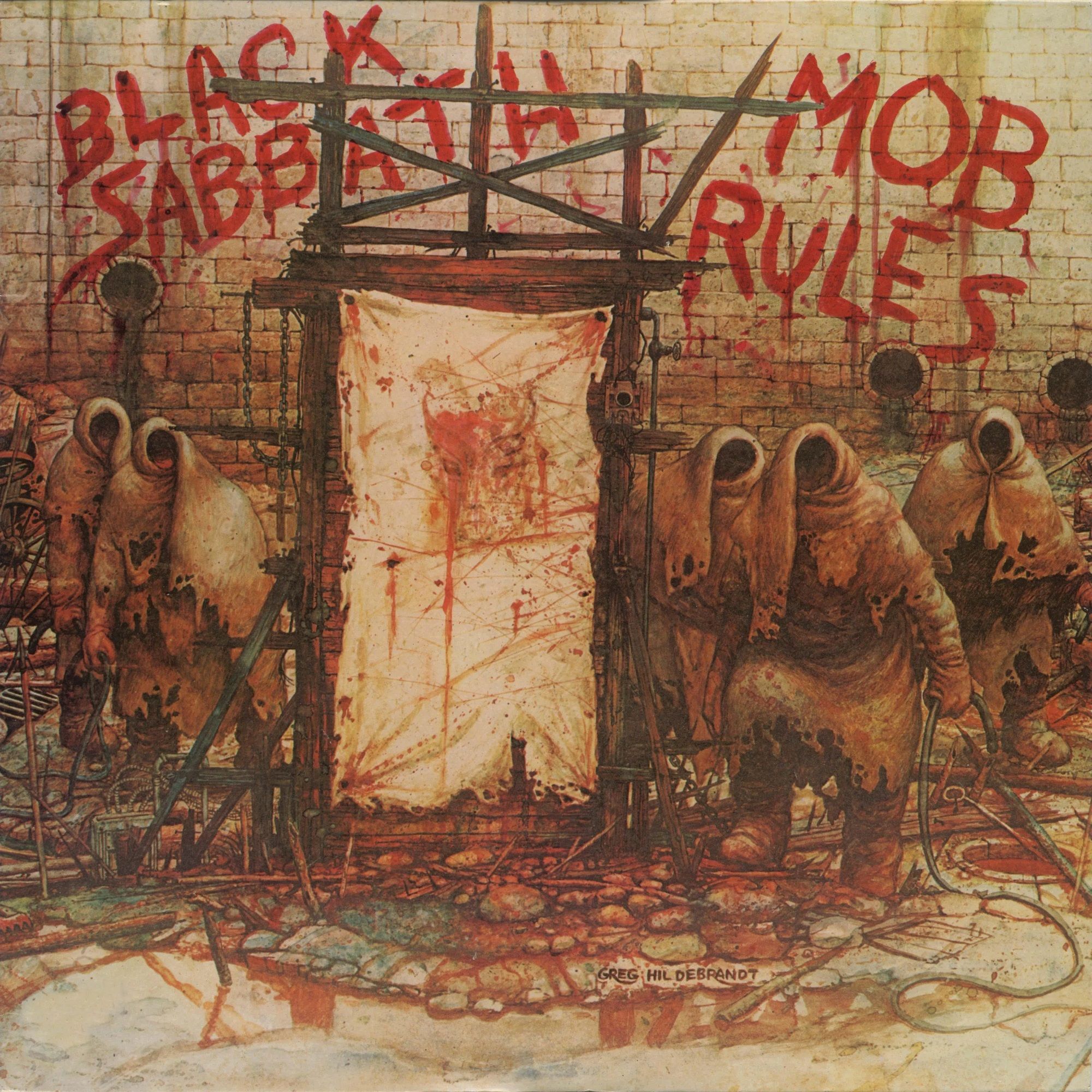 Black Sabbath - Mob Rules виниловая пластинка