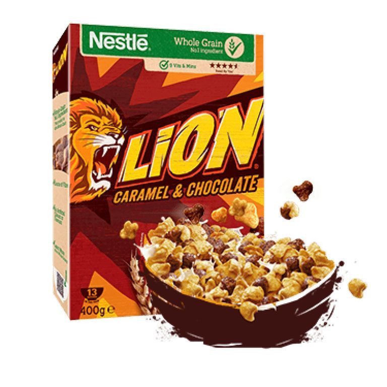 Батончик Nestle Lion Caramel 42гр