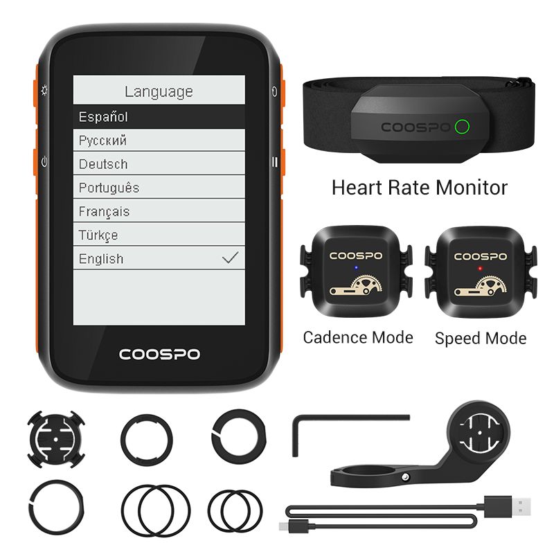 Coospo bc200. Велокомпьютер COOSPO bc200 GPS