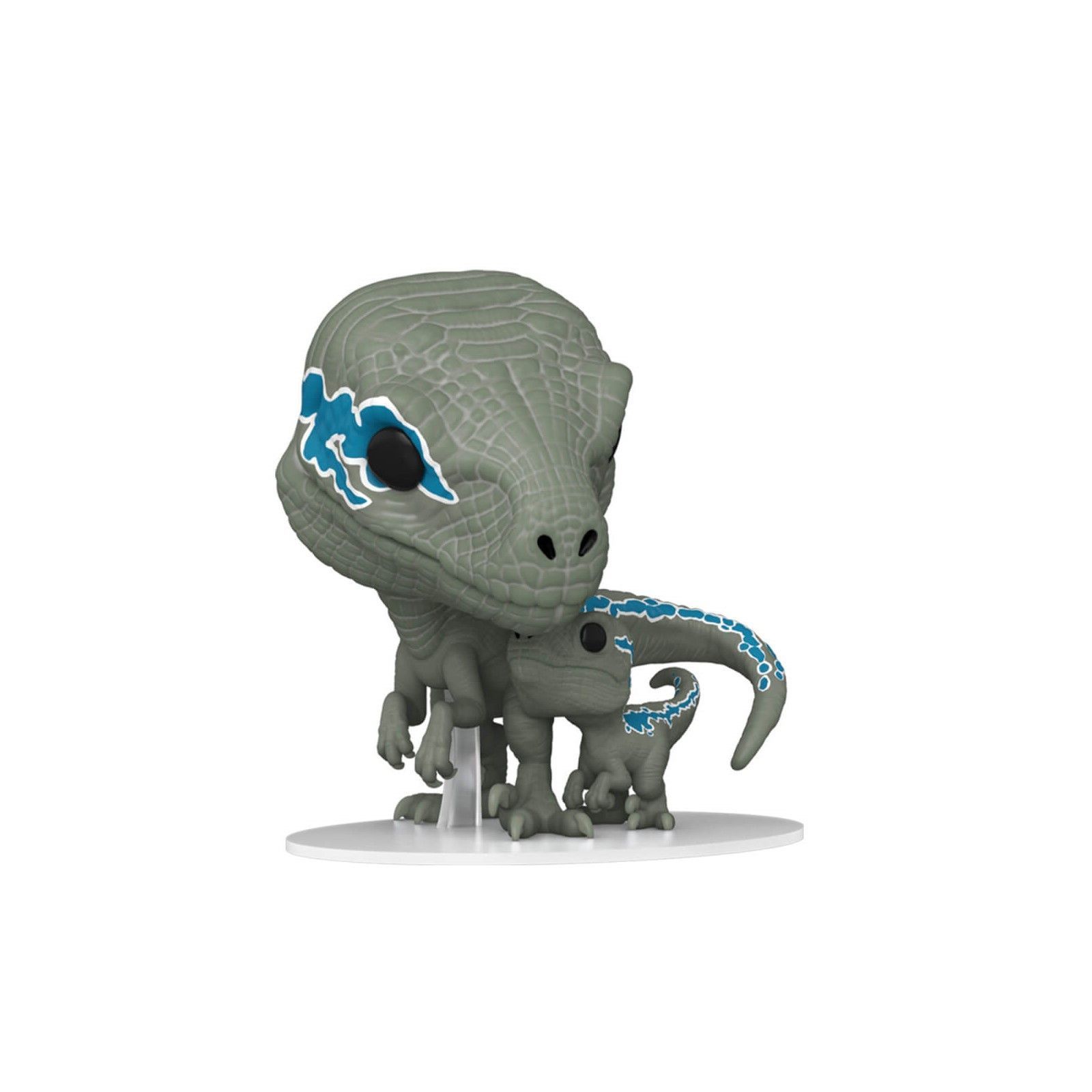 Funko: Jurassic World Dominion. Фигурка POP & Buddy: Velociraptor Блю (Blue  & Beta) из фильма 