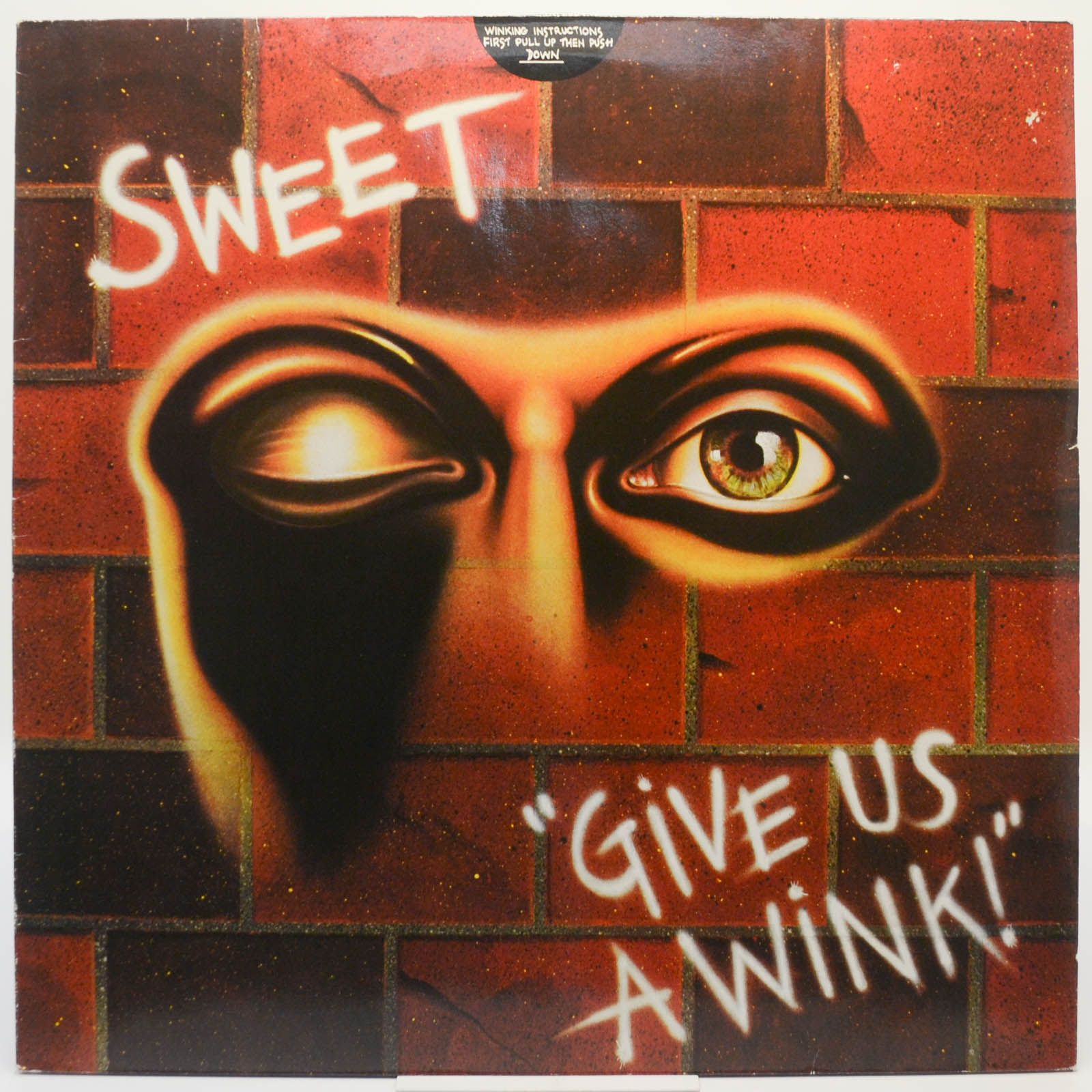Sweet lp. Sweet give us a wink 1976. Sweet - give us a wink. Sweet обложка альбома give us a wink. Альбомы Свит