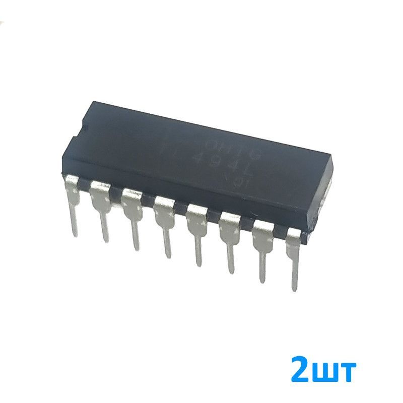 TL494,Микросхема,ШИМ-контроллеримпульсногопреобразователя,250мА,7-40В,корпусDIP-16,набор2шт