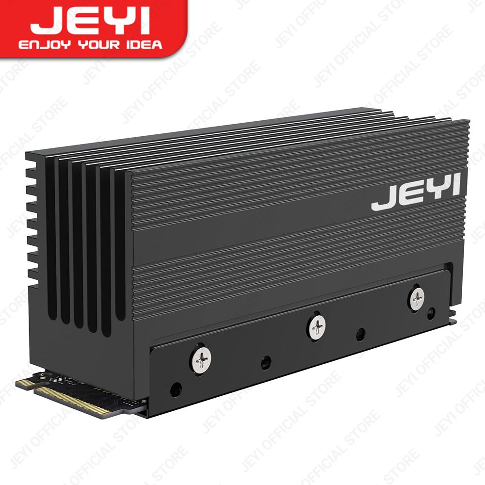 JEYIM.22280SSDHeatSinkCooler,ТяжелыйалюминиевыйконвективныйрадиатордляохлажденияSSDформатаM.22280,Пассивныерадиаторыспластинами,(Максимальноеснижениедо35).